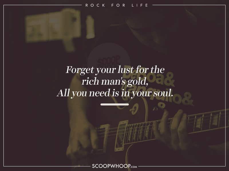 best rock quotes