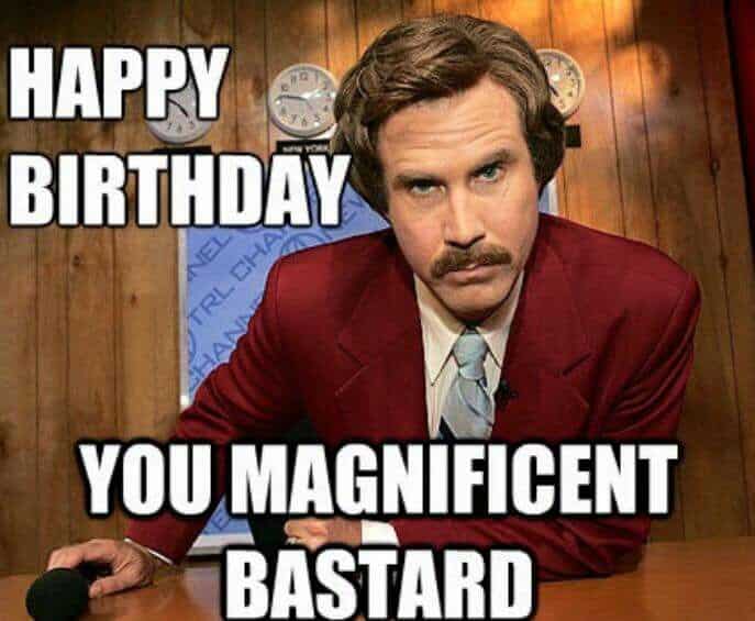 best ron burgundy birthday quotes