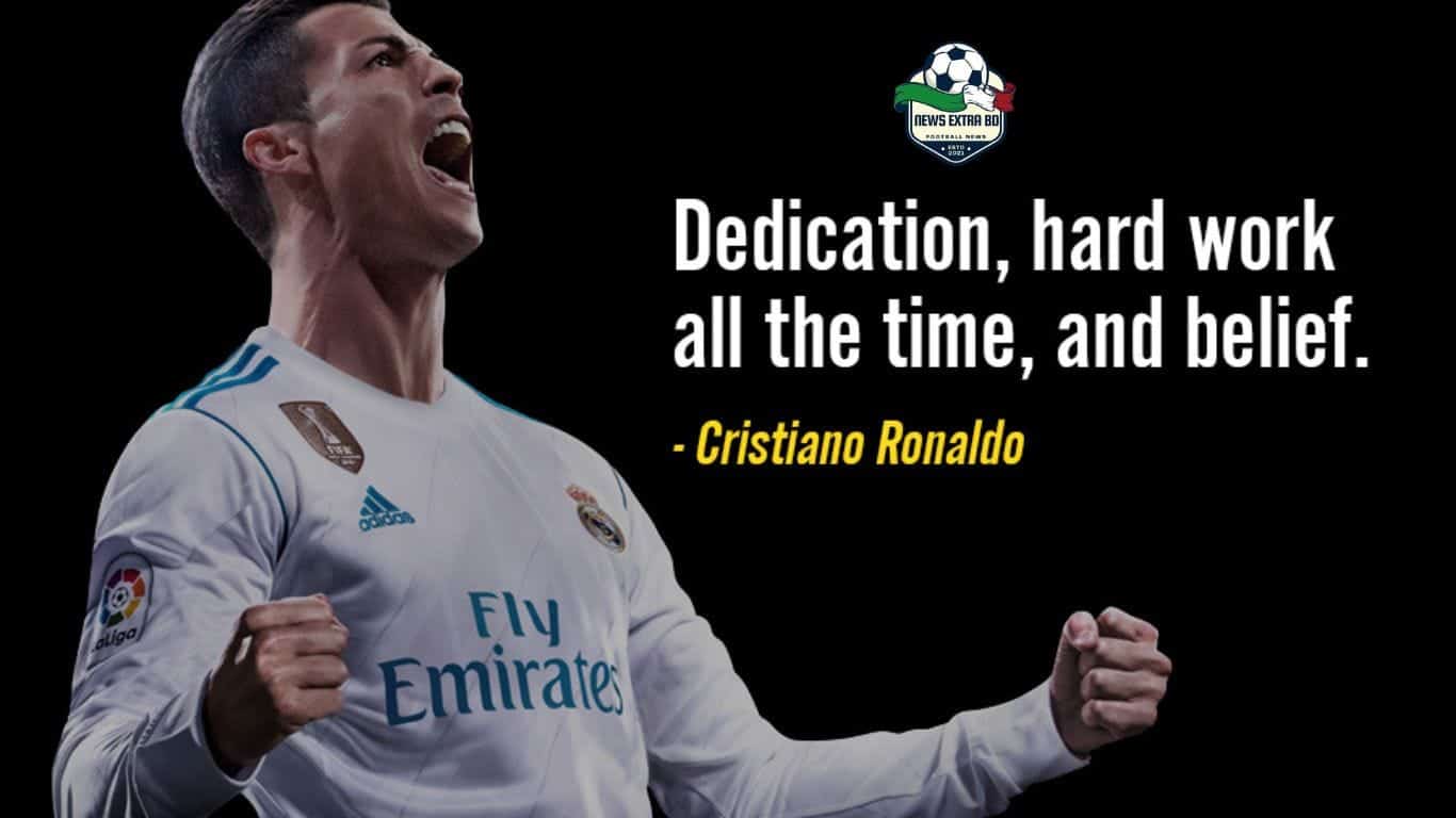 best ronaldo quotes about hard work