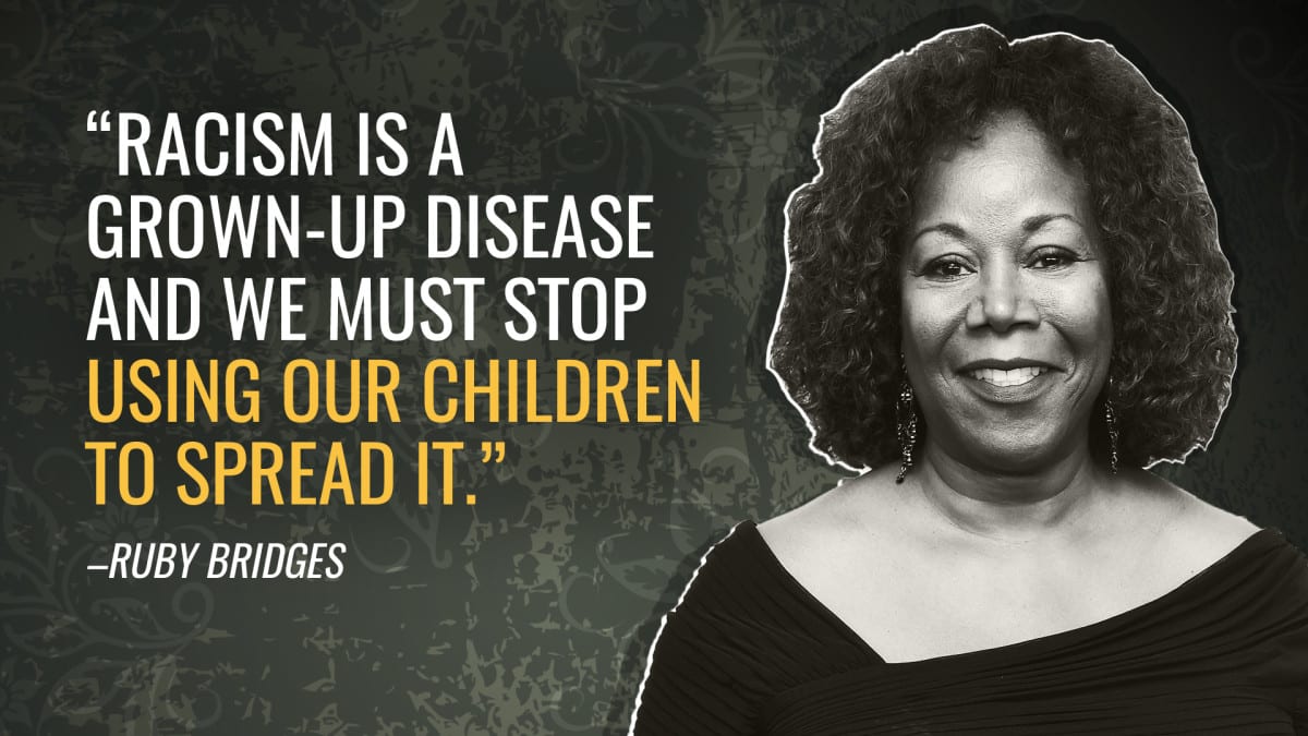 best ruby bridges quotes about going to school