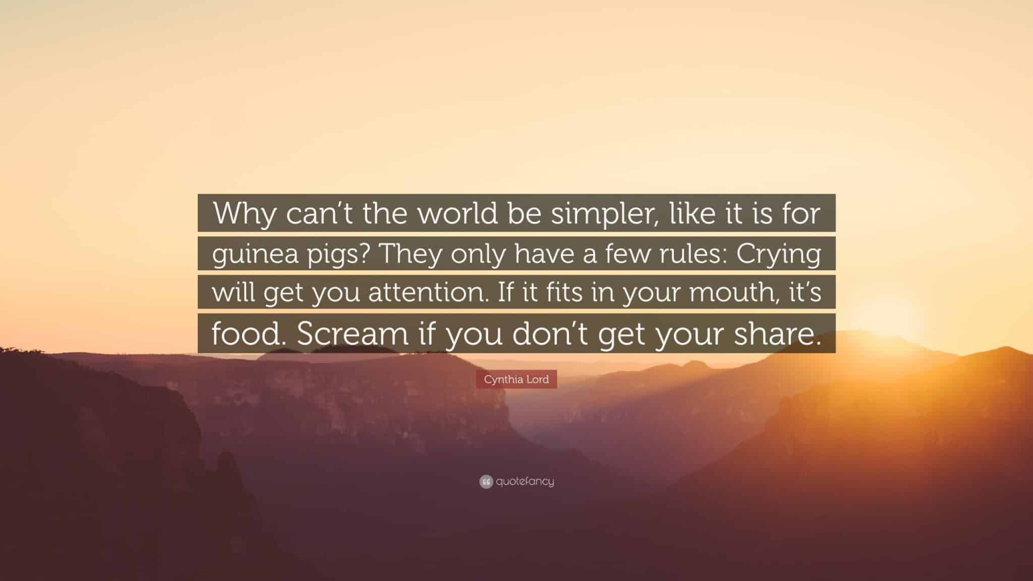 best rules cynthia lord quotes scaled