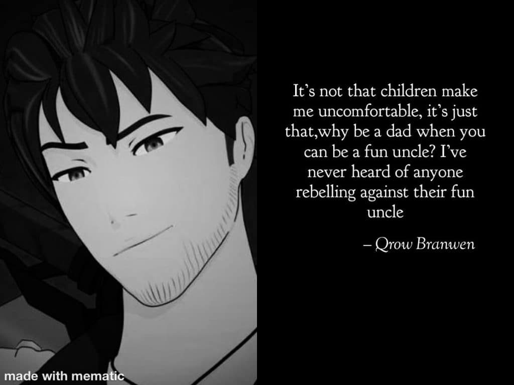 best rwby qrow quotes