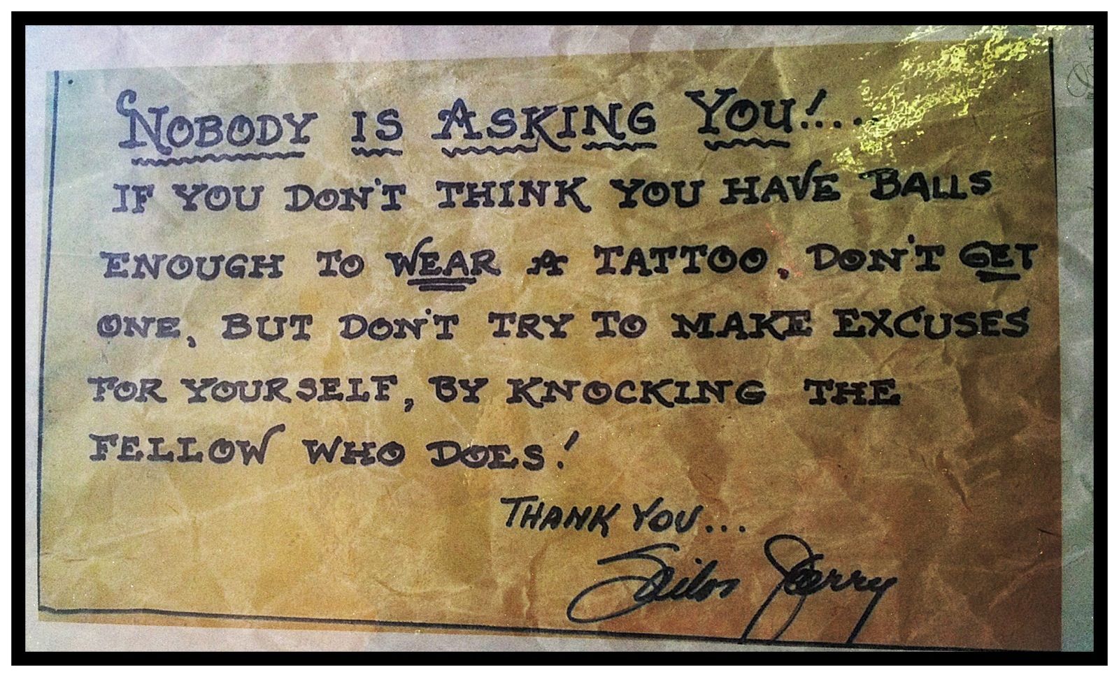 best sailor jerry quotes