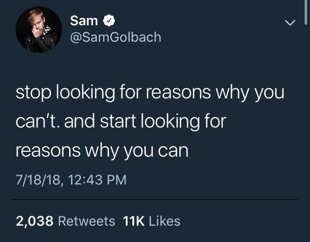 best sam golbach quotes
