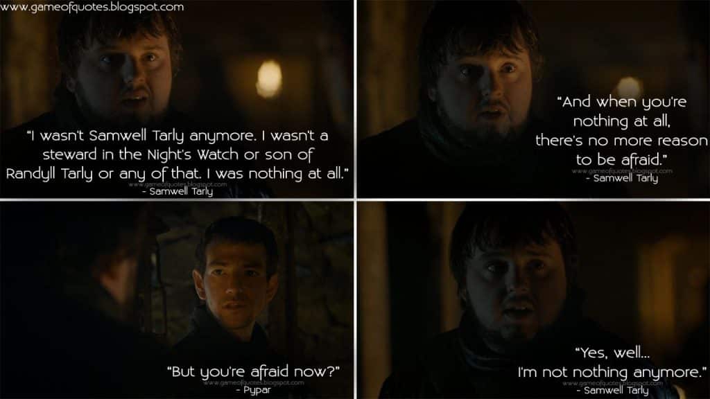 best samwell tarly quotes