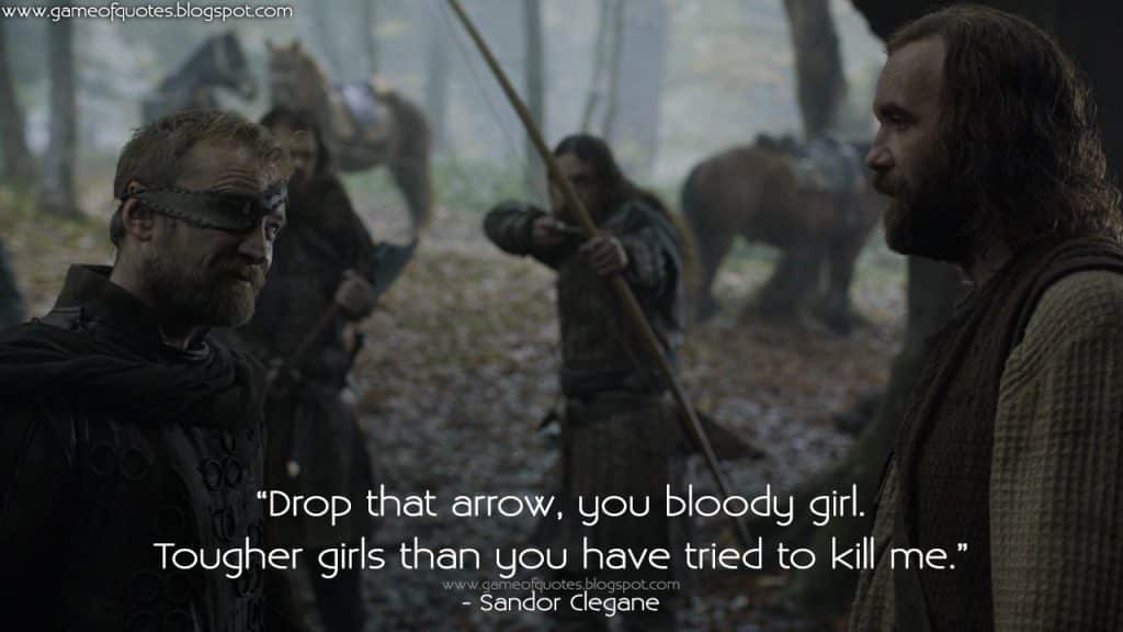 best sandor clegane quotes