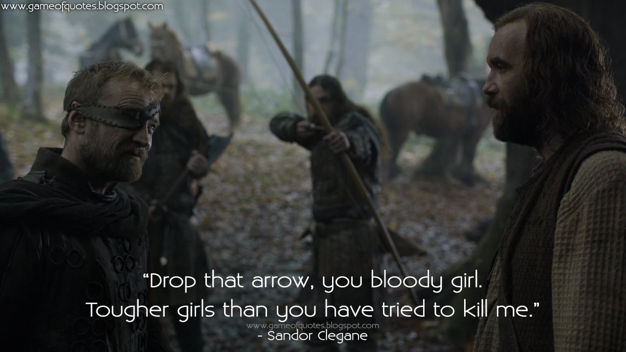 best sandor clegane quotes
