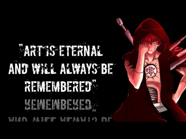 best sasori quotes
