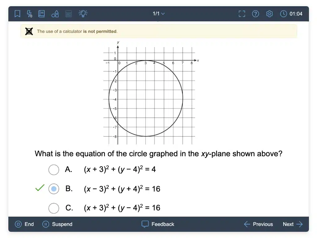 best sat function questions