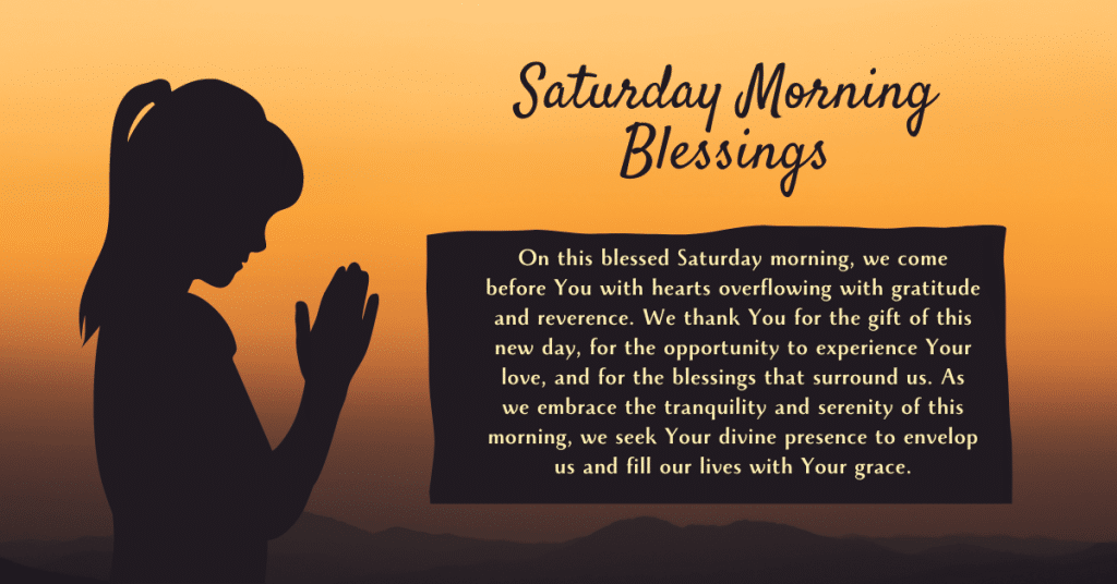 best saturday prayer quotes