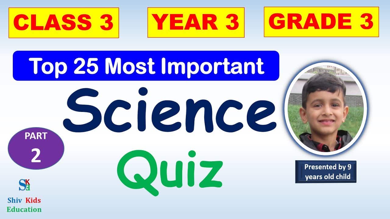 best science questions for 3rd graders