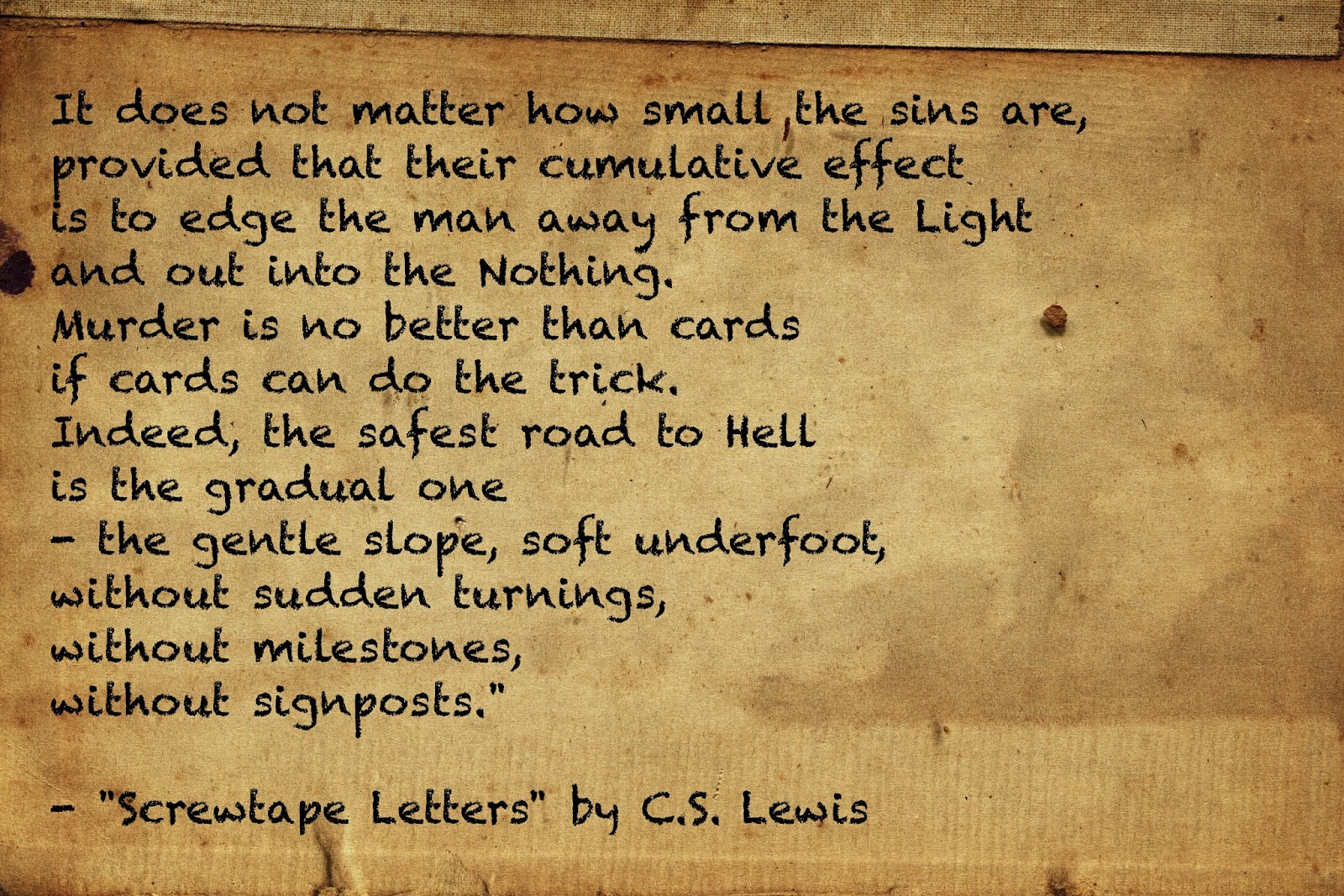 best screwtape letters quotes