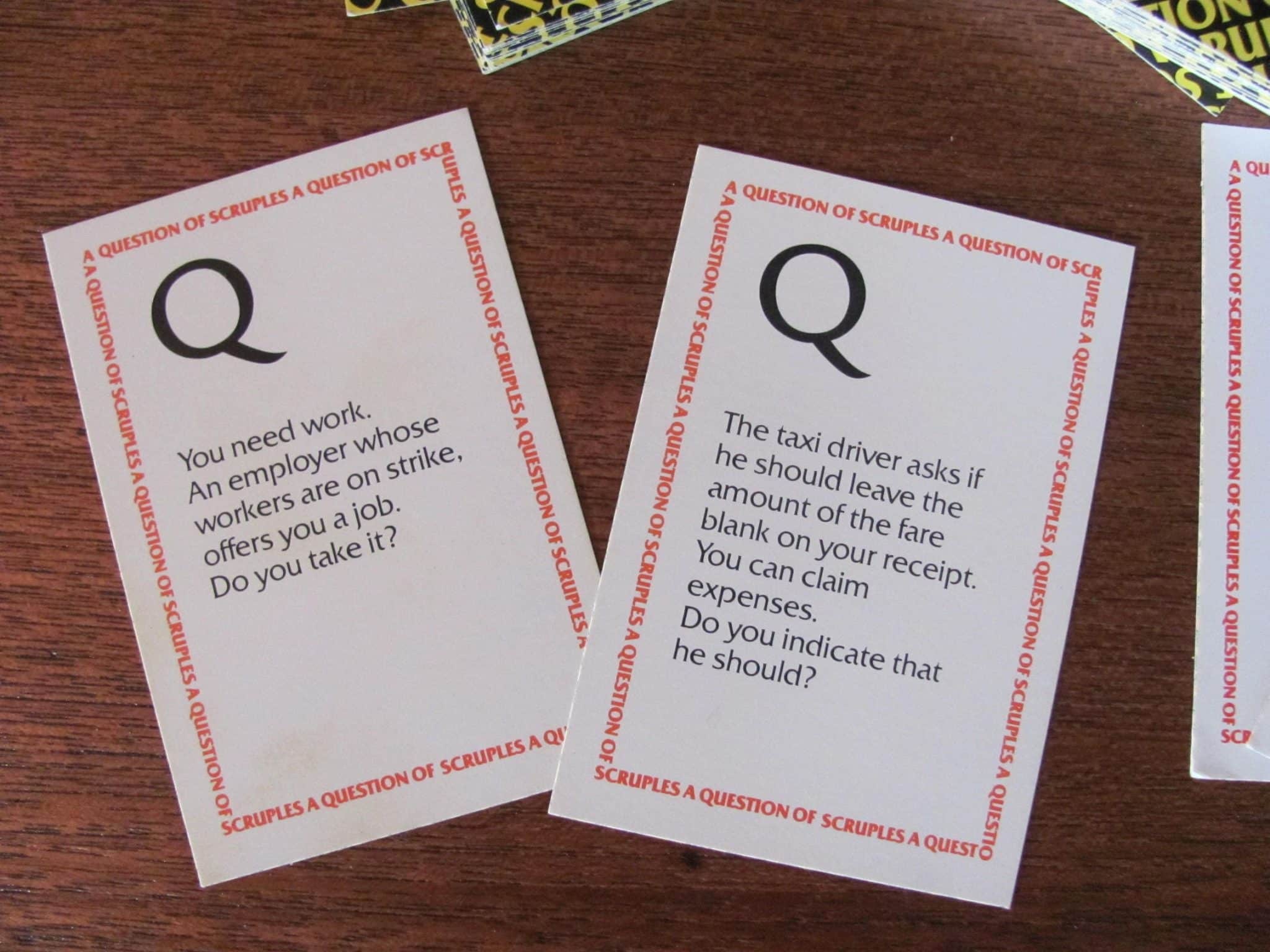 best scruples questions