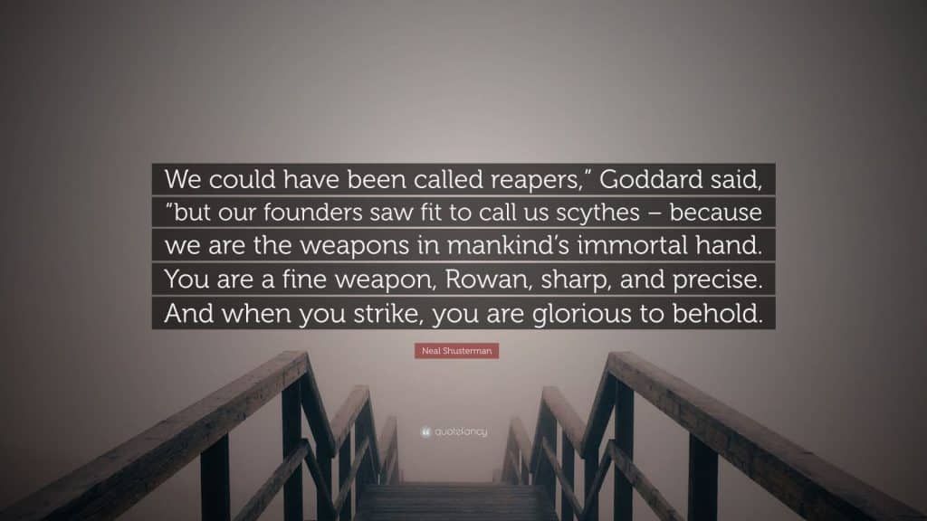 best scythe quotes with page numbers