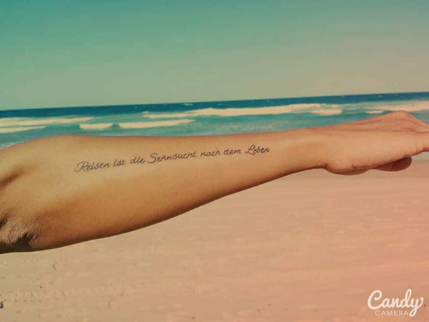 best sea quotes tattoos