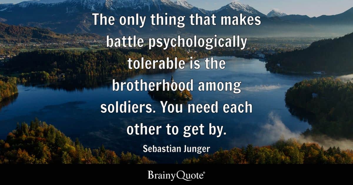 best sebastian junger quotes
