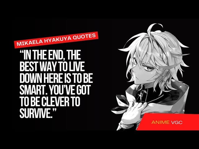 best seraph of the end quotes
