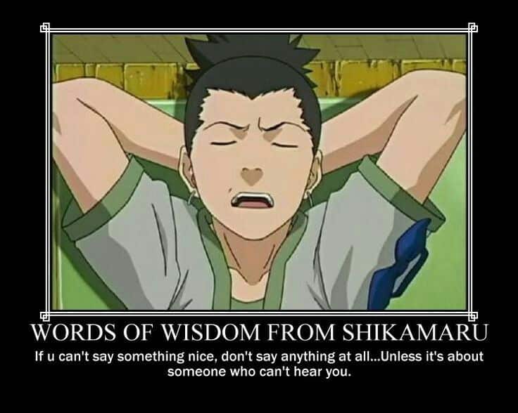 best shikamaru nara quotes