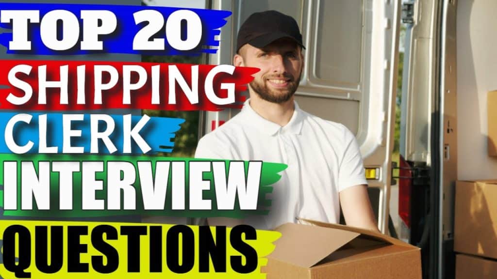 best shipping and receiving interview questions