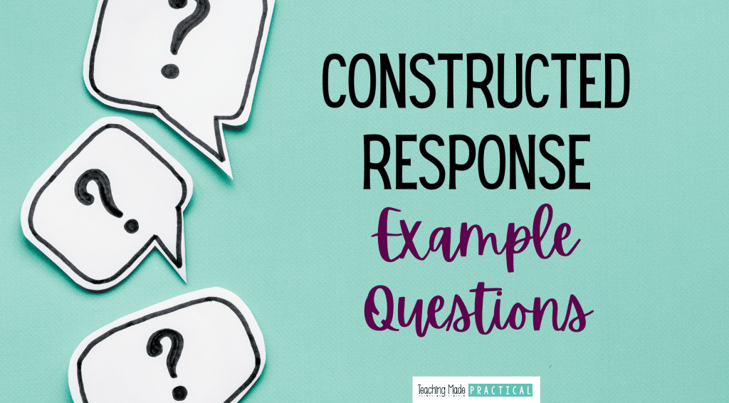 best short constructed response questions