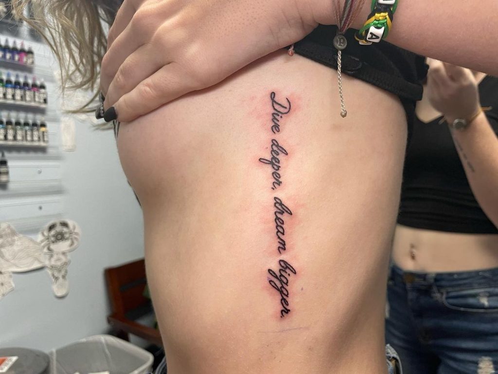 best side stomach tattoos quotes