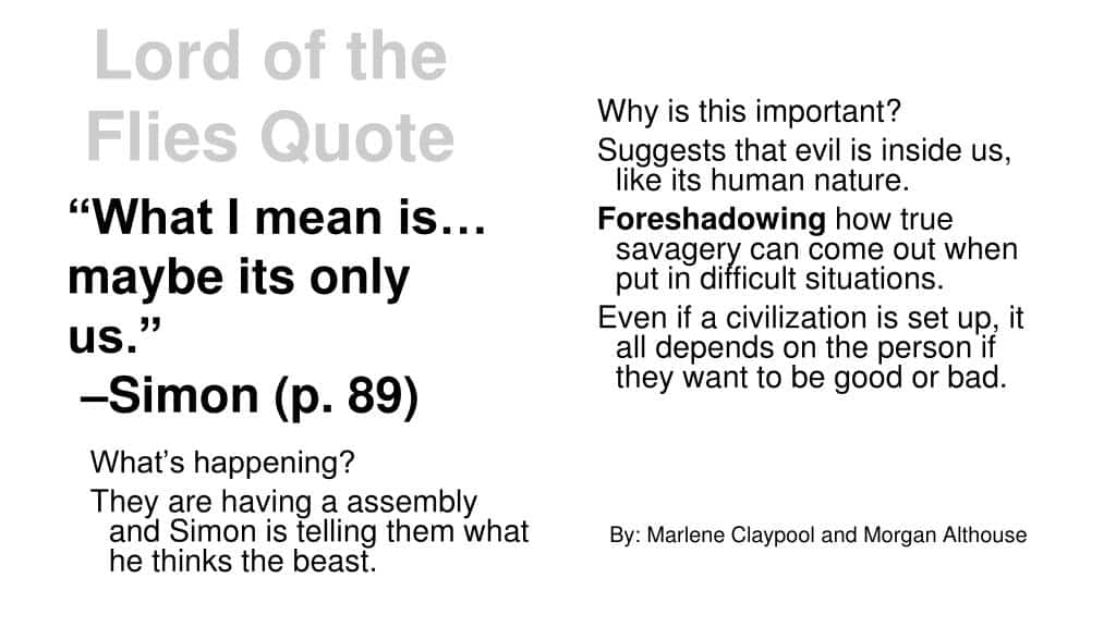 best simon lotf quotes