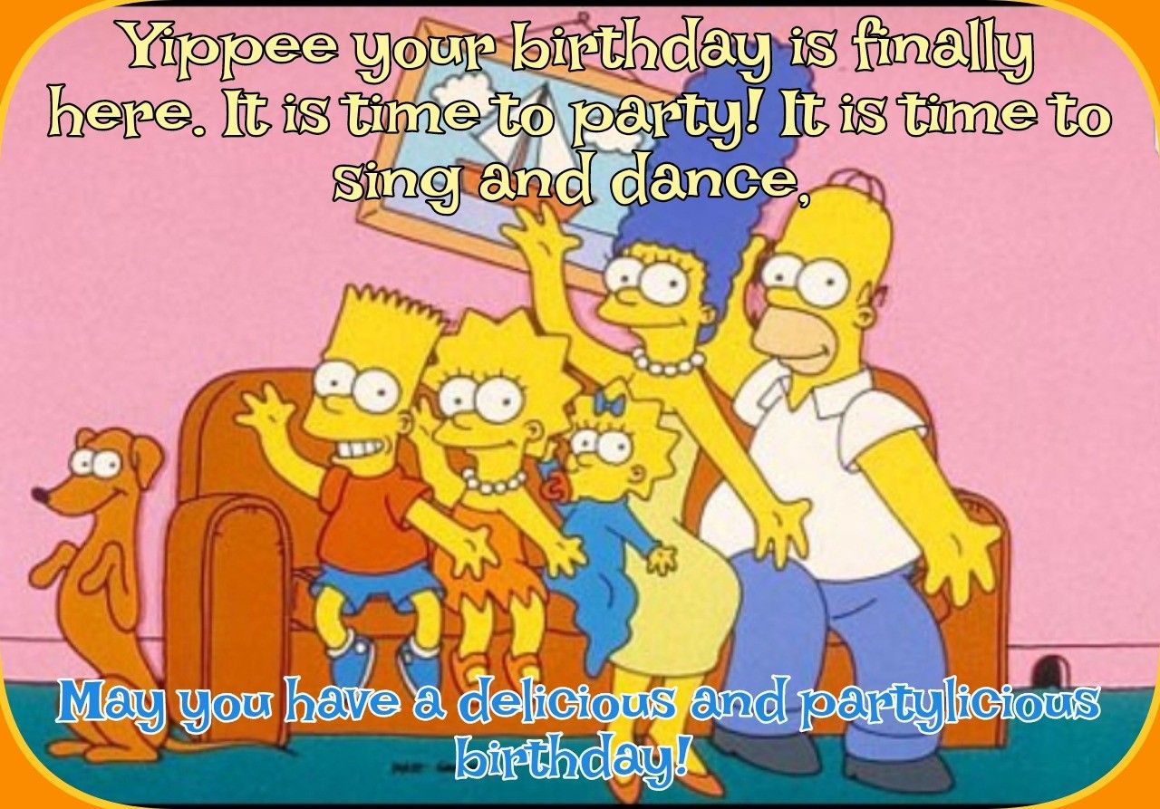 best simpsons birthday quotes