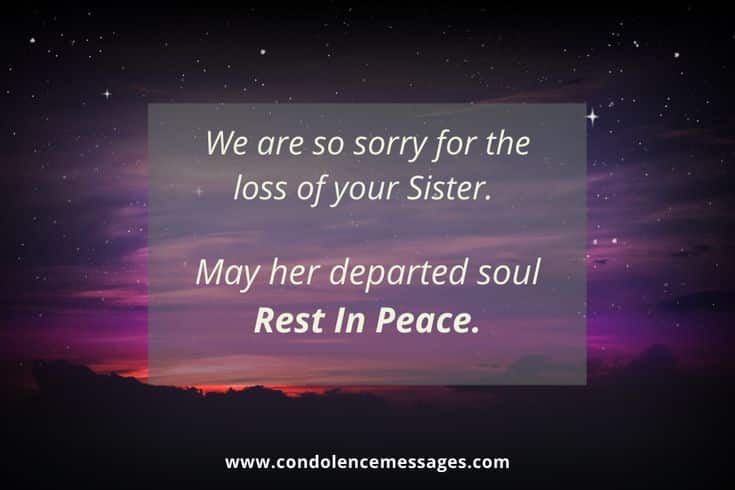 best sister loss quotes