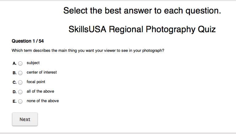 best skillsusa questions