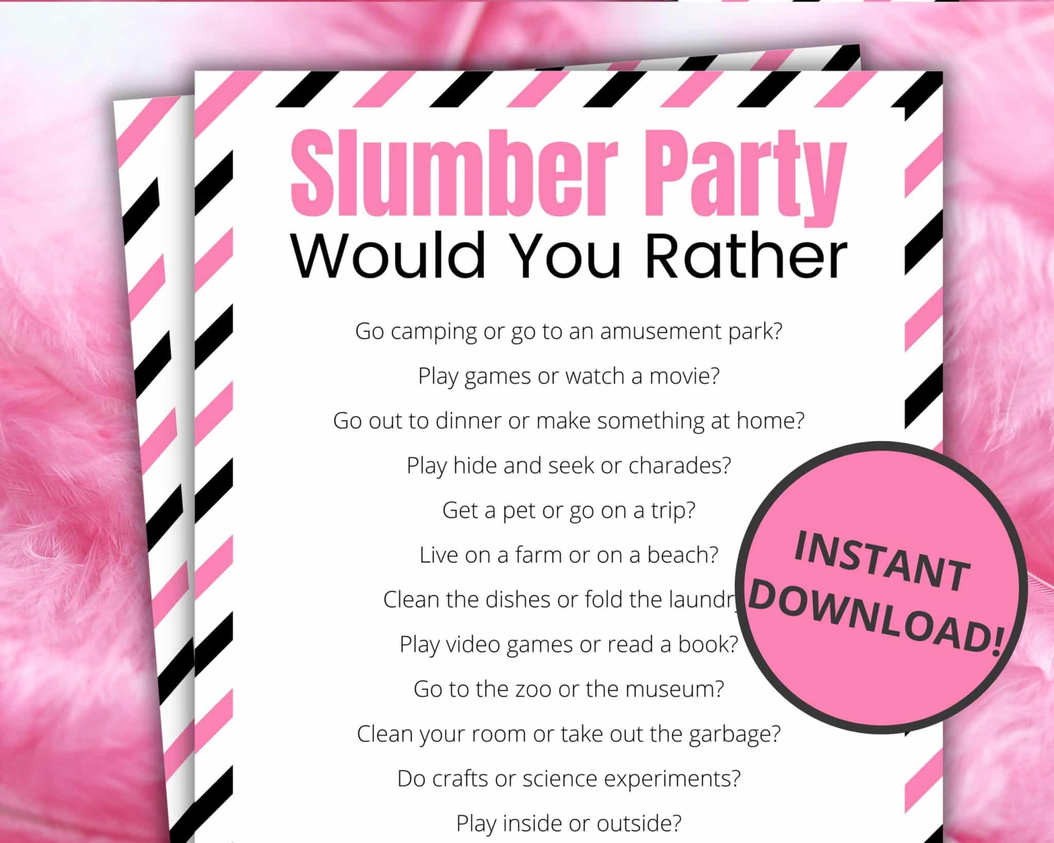 best slumber party questions scaled