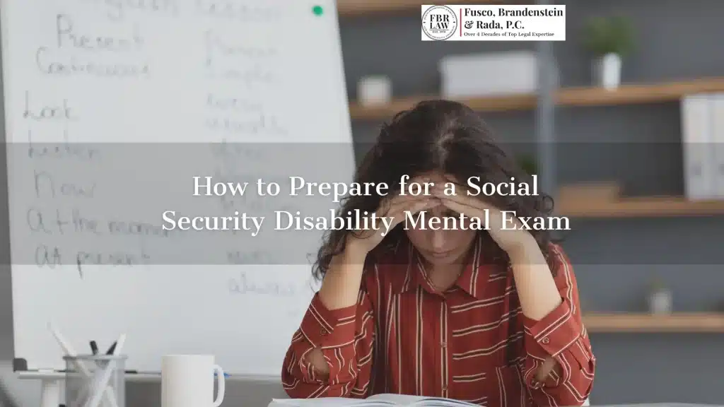 best social security disability mental exam questions