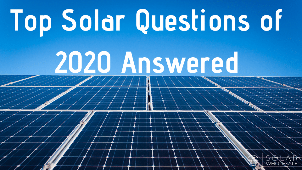 best solar questions for