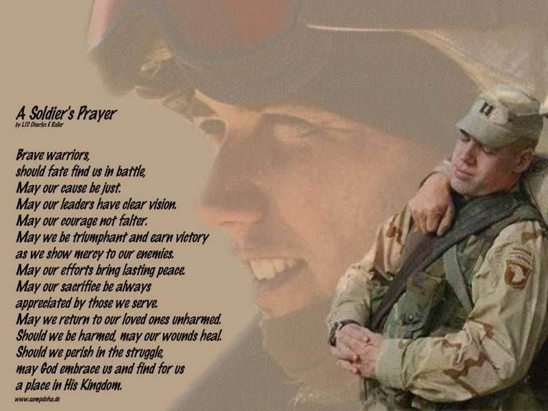best soldier prayer quotes