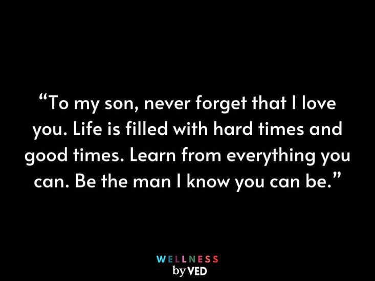 best son quotes short