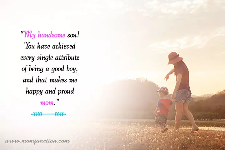 best son you made me a mom quotes