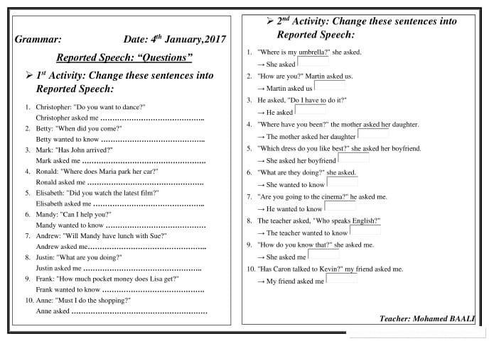 best speech questions