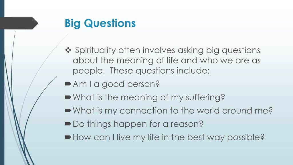 best spirituality questions