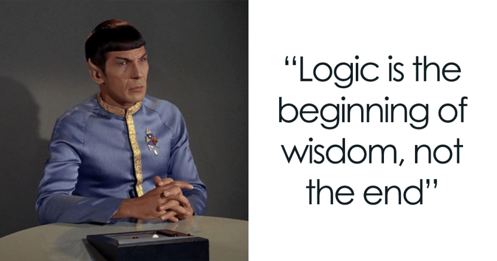best spock quotes logic