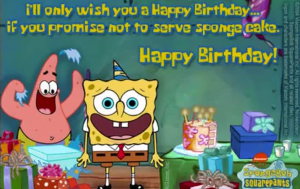 best spongebob birthday quotes