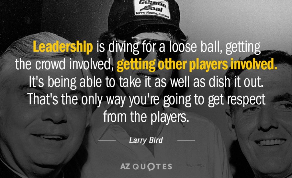 best sports quotes about leadership
