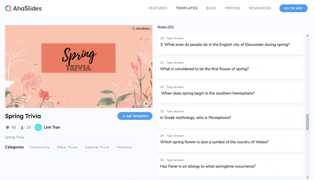 best spring trivia questions