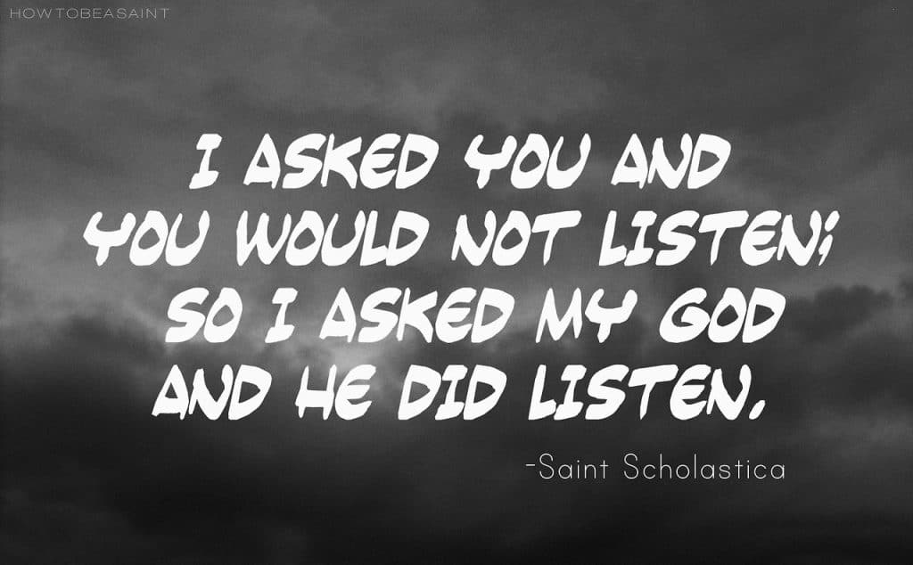best st scholastica quotes