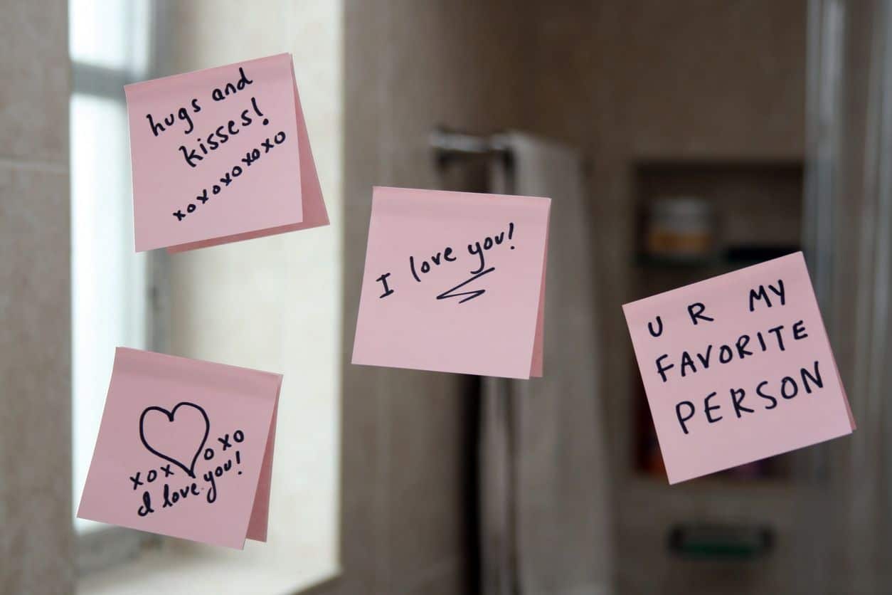 best sticky note love quotes