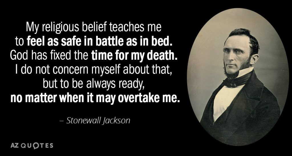 best stonewall jackson quotes