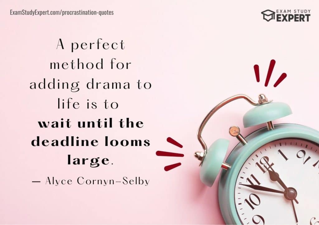 best stop procrastination quotes