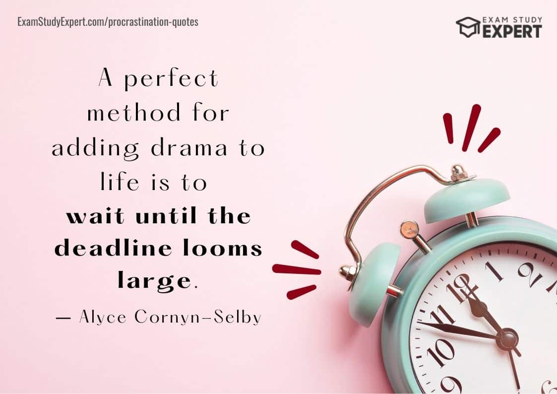 best stop procrastination quotes