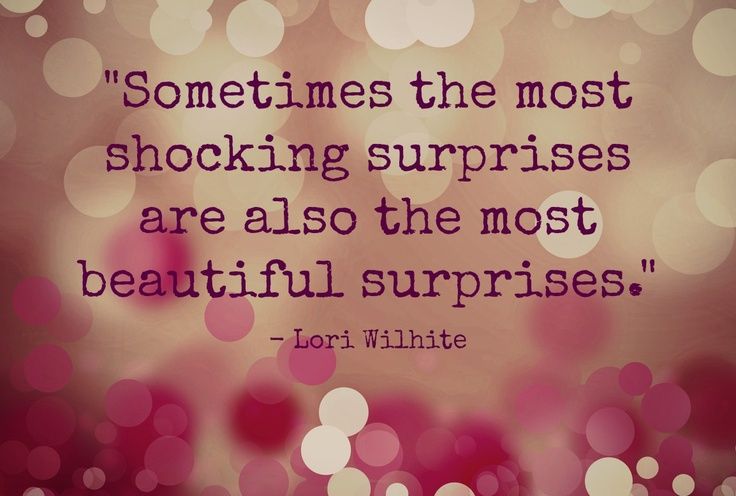 best surprise quotes