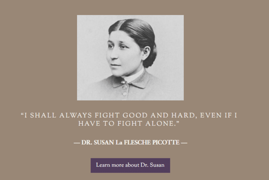 best susan la flesche picotte quotes
