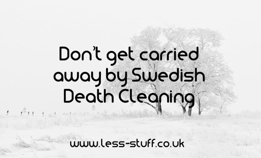 best swedish death cleaning questions