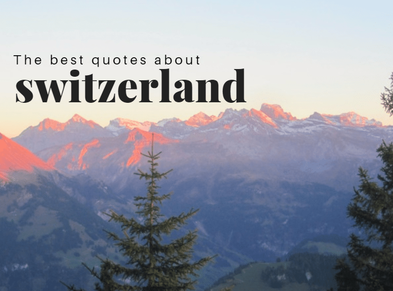best swiss quotes